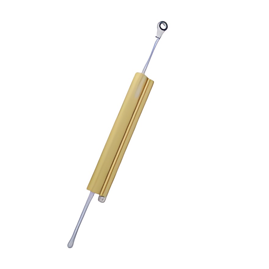Amortiguador de dirección YSS 150 mm dorado