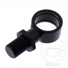 Ojo amortiguador +10 mm YSS negro 26 x 18 x 70/M16 x 1.0