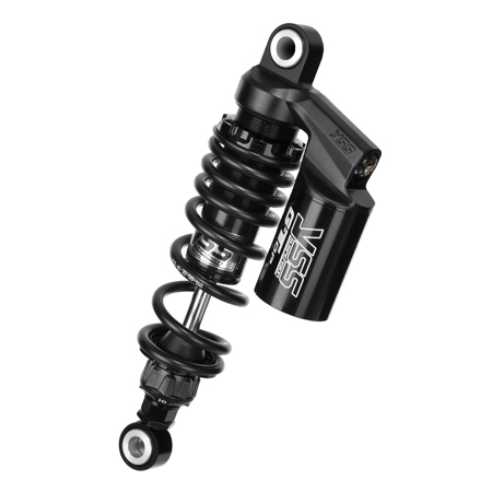 Amortiguador twin YSS ajustable negro ED