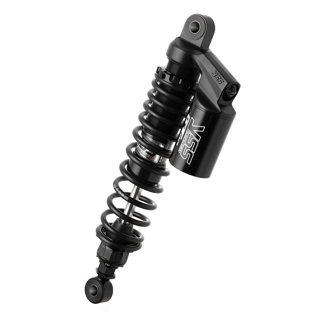 Amortiguador twin YSS ajustable negro ED