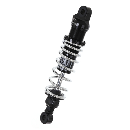 Amortiguador twin YSS ajustable negro ED
