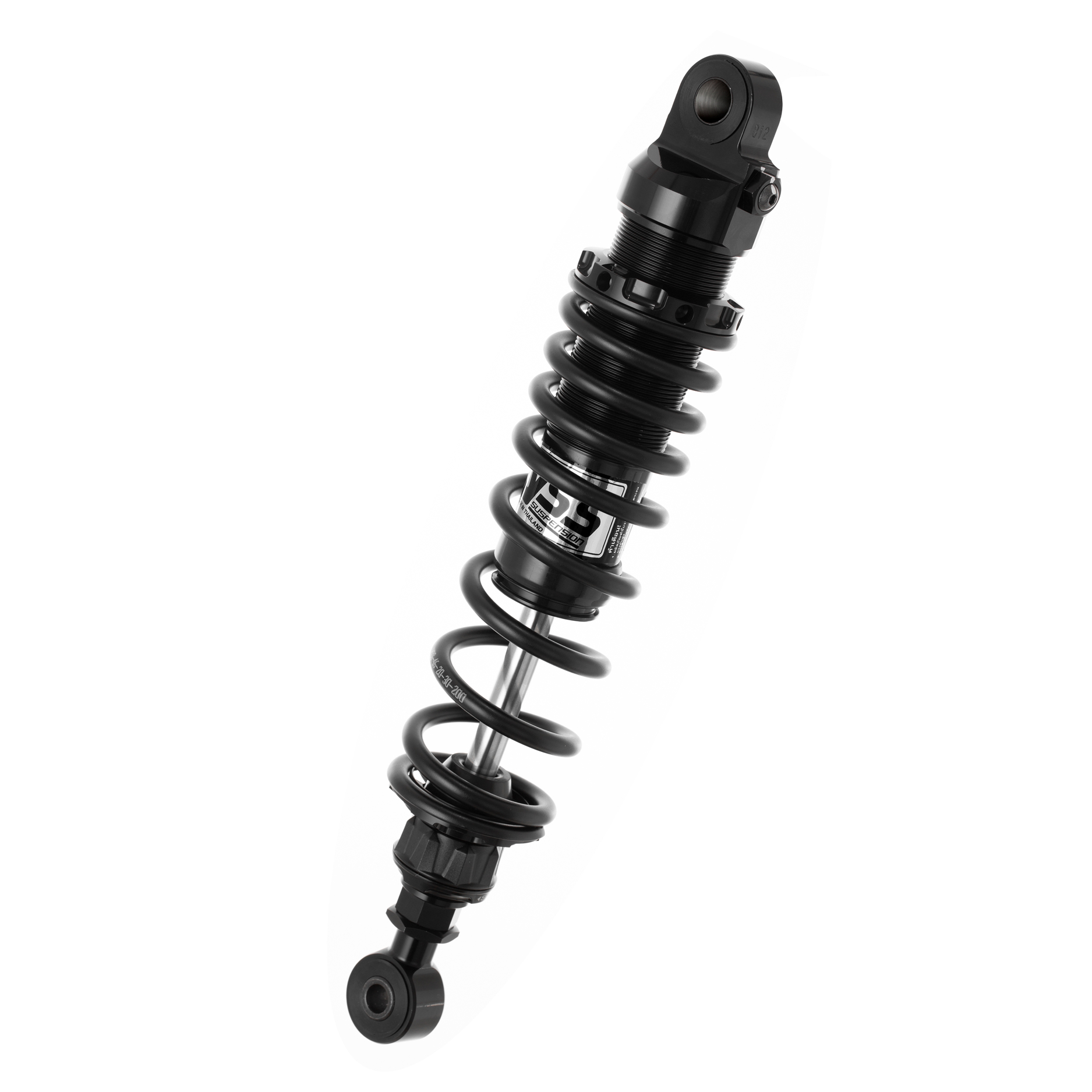 Amortiguador twin YSS ajustable negro ED